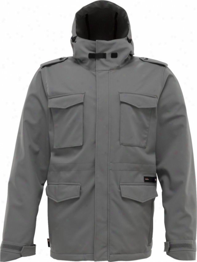 Burton Moscow Softshell Snowboard Jacket Smog