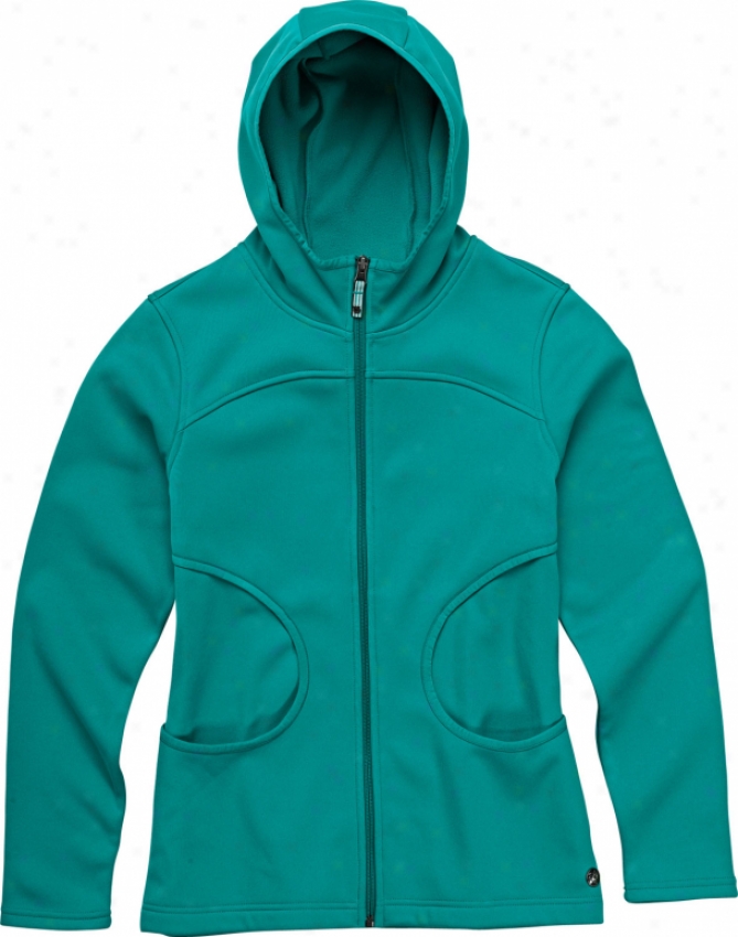 Burton North Star Hooded Fleece Margarita Green