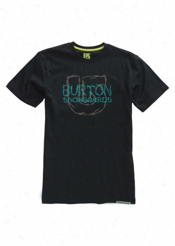 Burton Organized Branches T-shirt Exact Black