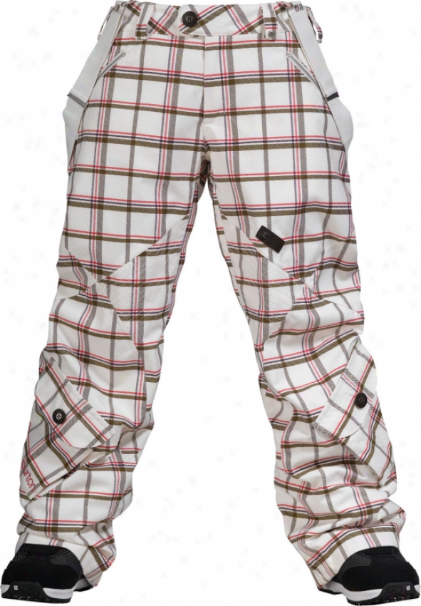 Burton Pendant Snowboar dPants Bright White Rebel Pld