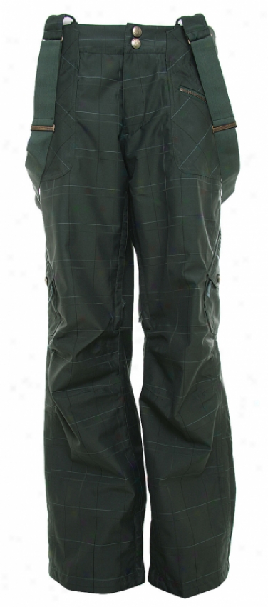 Burton Pendant Snowboard Pants Forest Plaid