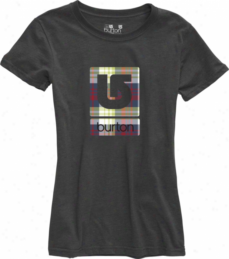 Burton Plaidilicious T-shirt True Black