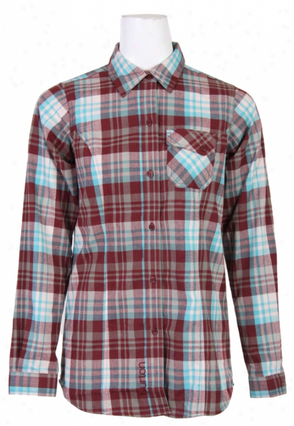 Burton Player Flannel First Layer Top Extraneous Exchange Player Plaid