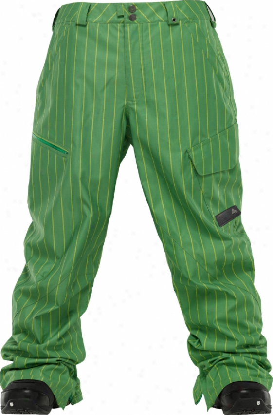 Burton Poacher Snowboard Pants Astro Race-course Chalk Stripe