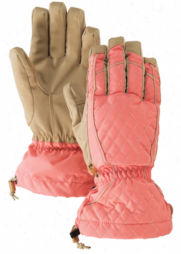 Burton Profile Snowboard Gloves Petal Pink