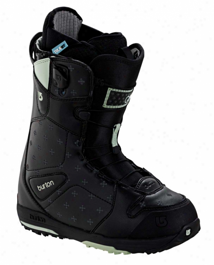 Burton Q Snowboard Boots Black