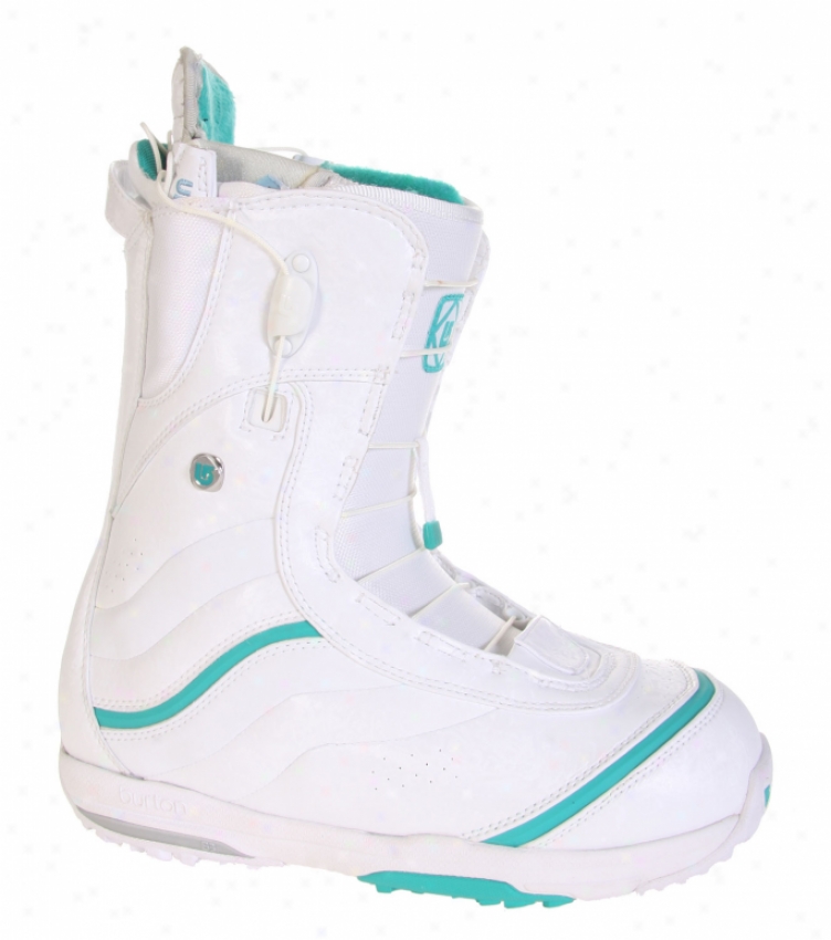 Burton Q Snowboard Boots White