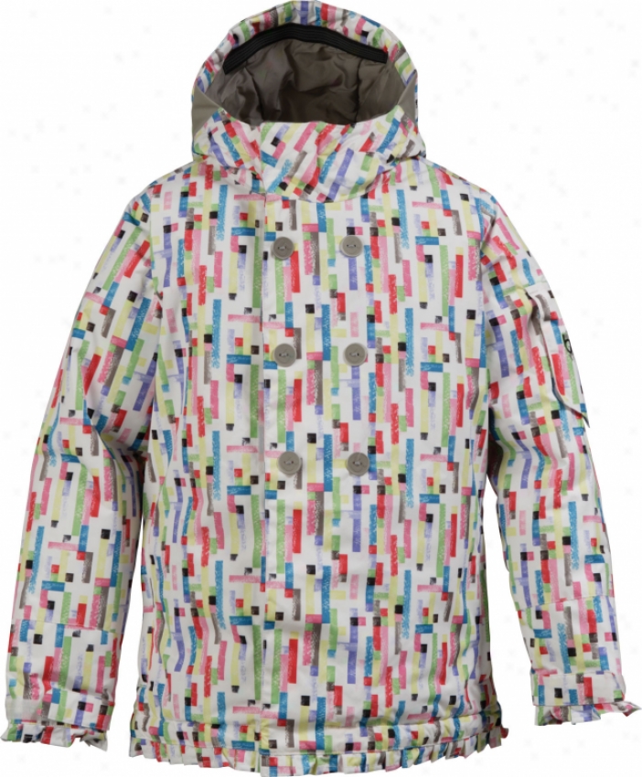 Burton Reflex Snowblard Jacket Pastel Box Multi Print