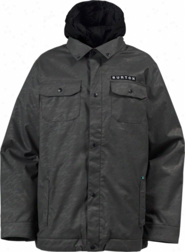 Burton Restricted Cholo Snowboard Jacket Wooly Gray