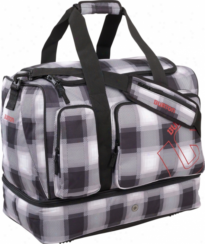 Burton Riders Bag True Black Bobber Plaid