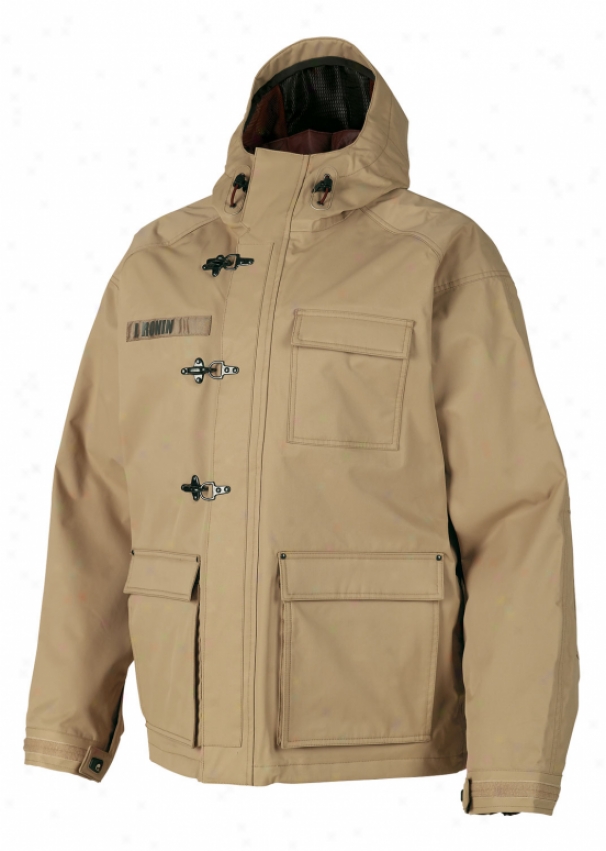 Burton Ronin Firemen&apos;s A whole  Snowboard Jacket Dune