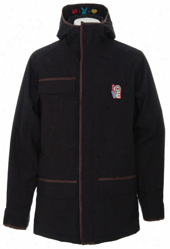 Burton Ronin Love Snowbooard Jacket True Black