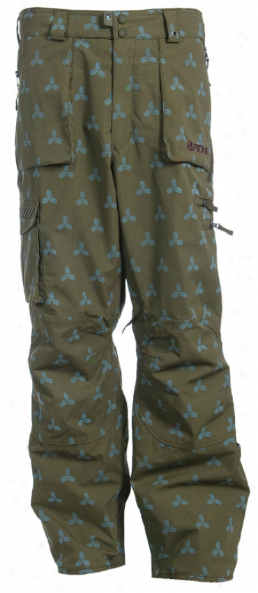 Burton Ronin Transition Snowboard Pants Martini Crest