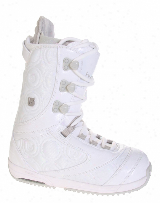Burton Sapphire Snowboard Boot White/lt Grey