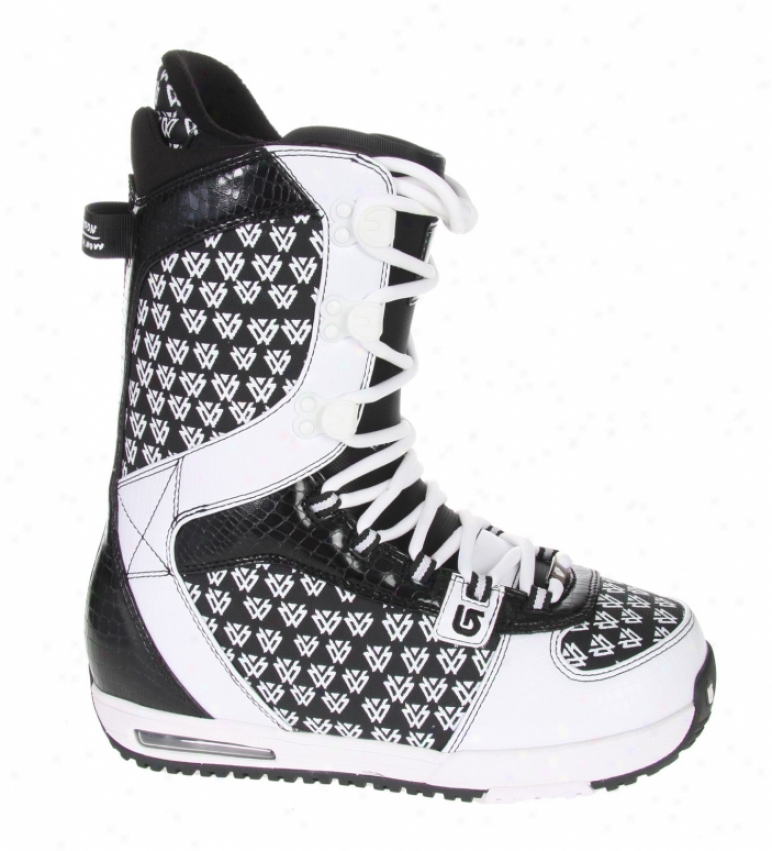 Burton Shaun Happy Snowboard Boots White/black