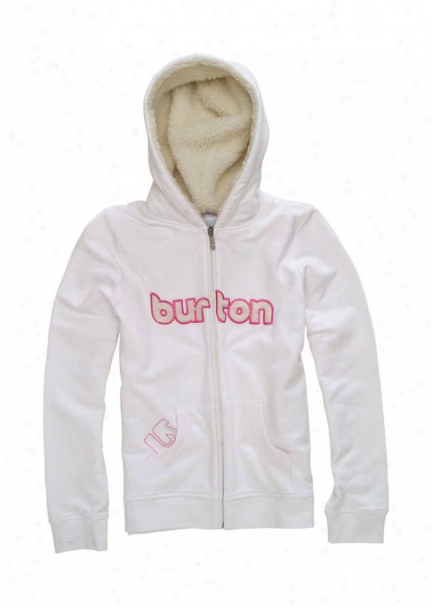 Burton Shred Hoodie Bright White