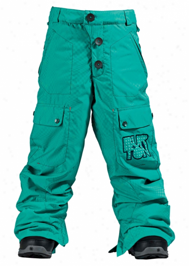 Burton Smalls Cargo Snowboard Pants Meridian Optiweave