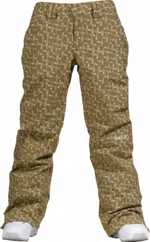 Burton Society Snowboard Pants Doodle Print Capers