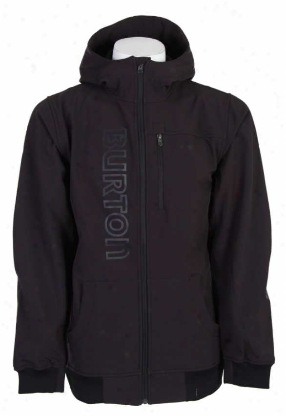 Burton Softshell Hoodie True Black