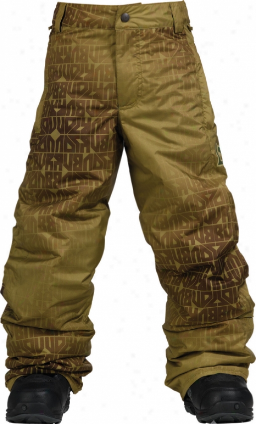 Burton Standard Snow Pants Mocha Geoflip