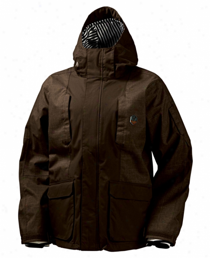Burton Sw Cargo Snowboard Jacket Roasted Brown
