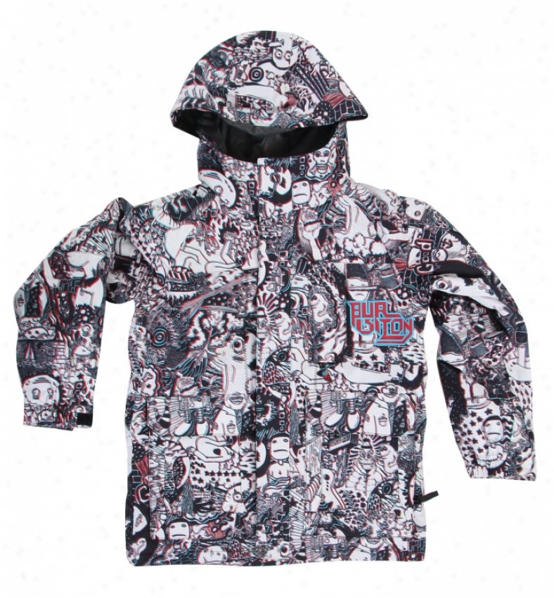 Burton System Snowboard Jacket Opti 3d Black