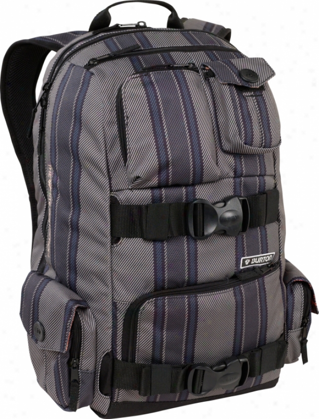 Burton The Whie Collection Backpack Bajz Stripe