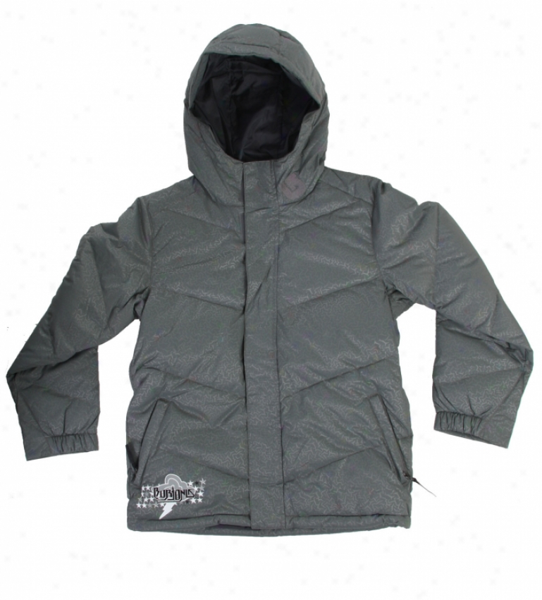 Burton Throw Down Snowboard Jacket Gunmetal