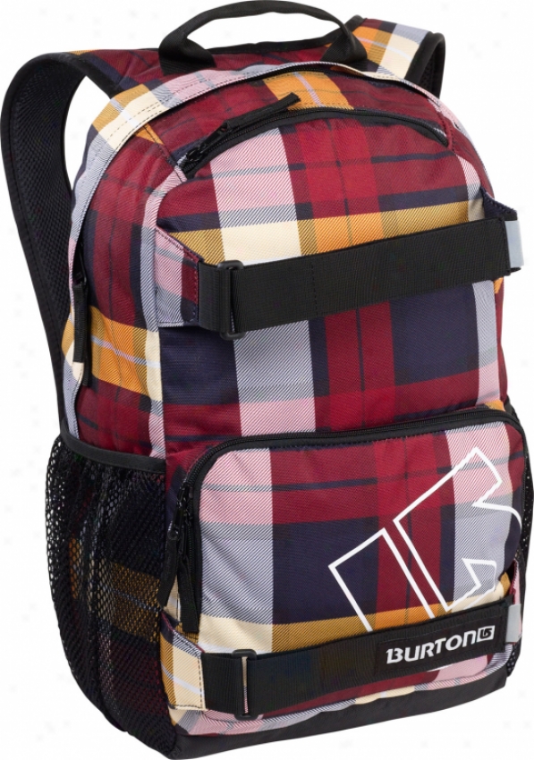 Burton Treble Yell Backpack Estate Plaid