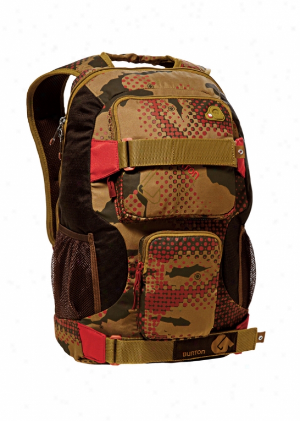 Burton Treble Yell Backpack Glamocamo Sahara