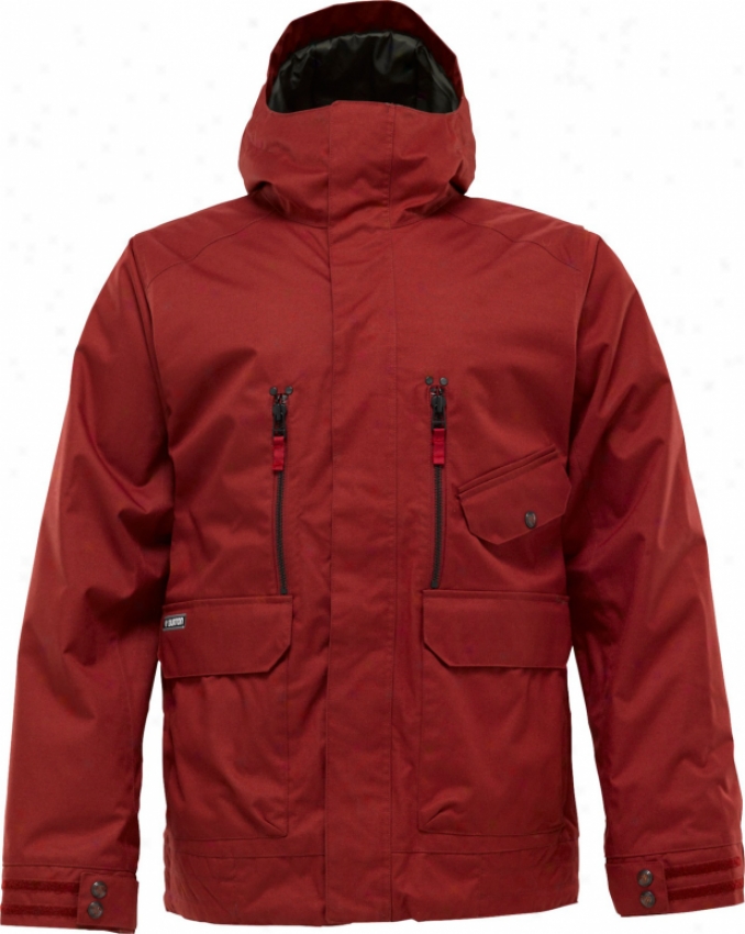 Burton Twc Bit O Heaven Snowboard Jacket Biking Red