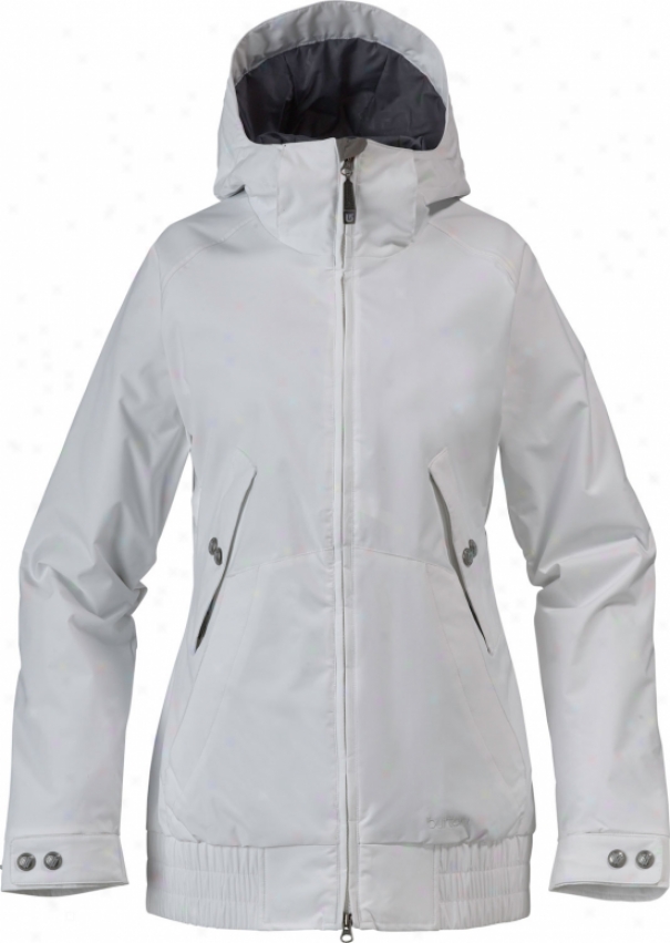 Burton Twc Hot Tottie Snowboard Jacket Bright White