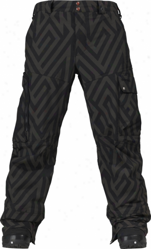 Burton Twc Indecent Xposure Snowboard Pants Havana Diamond