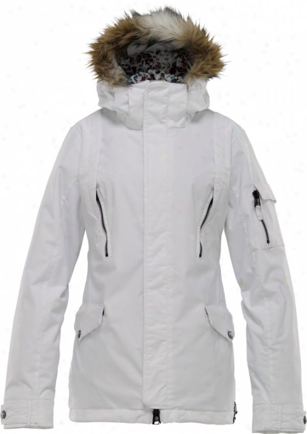 Burton Twc Parka Snowboard Jacket Bright White