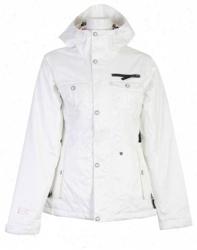 Burton Tac Riding Snowboard Jacket Bright White