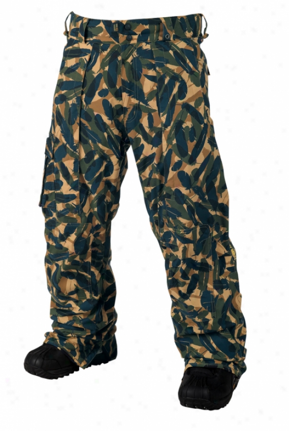 Burton Vent Snowboard Pants Bf Camo Garden St