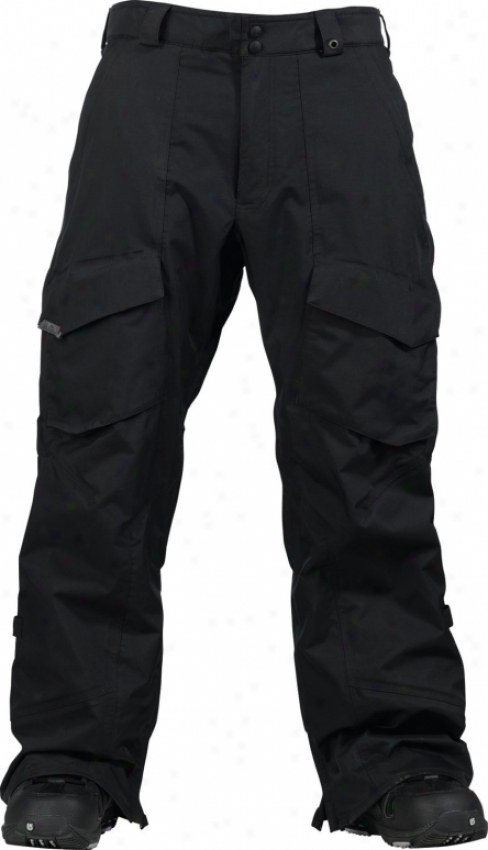 Burton Vent Snowboard Pants Trhe Black