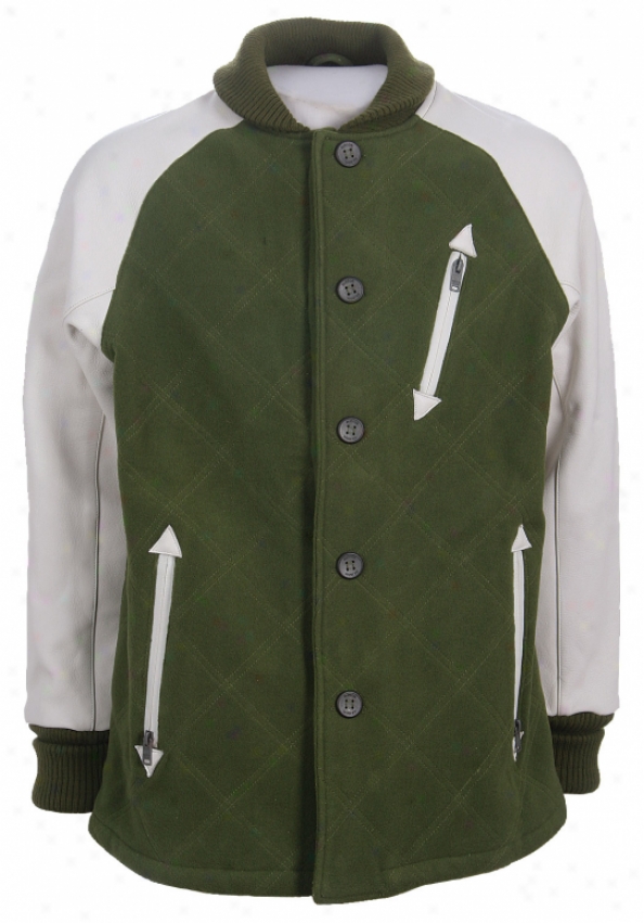 Burton Wembley Jacket Chive