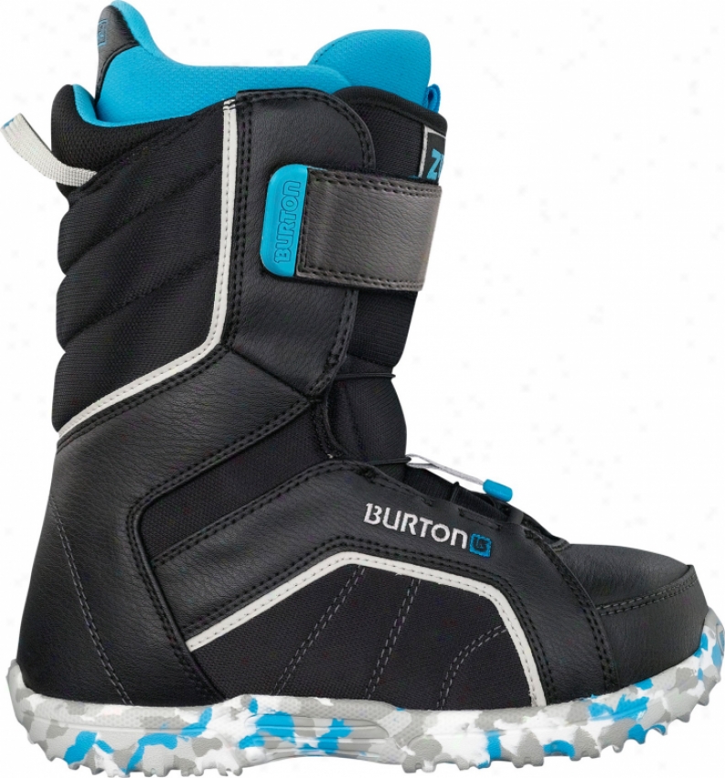 Burtkn Zipline Snowboard Boots Black/gray/blue