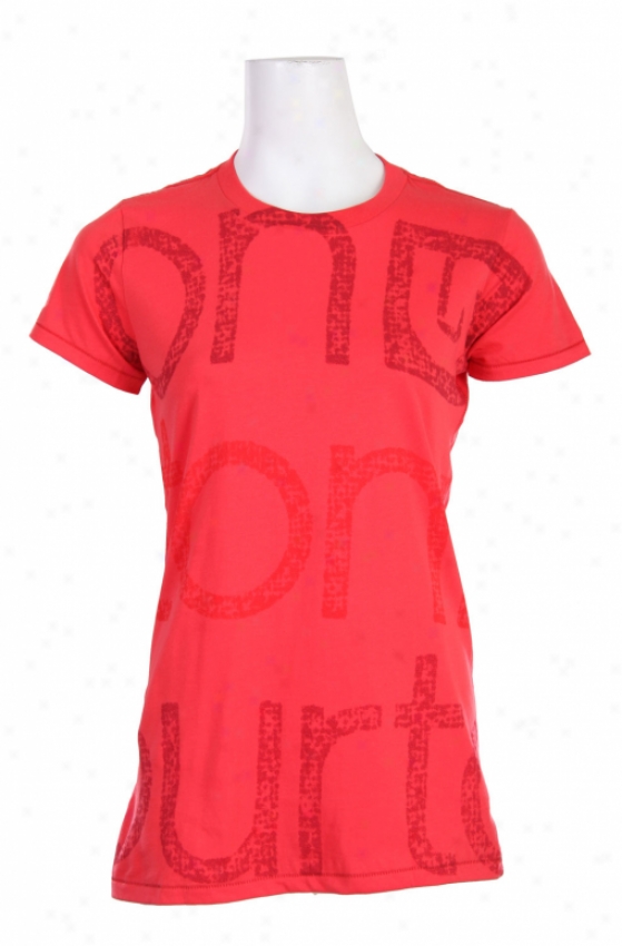 Burton Zoom Bte T-shirt Electro Red