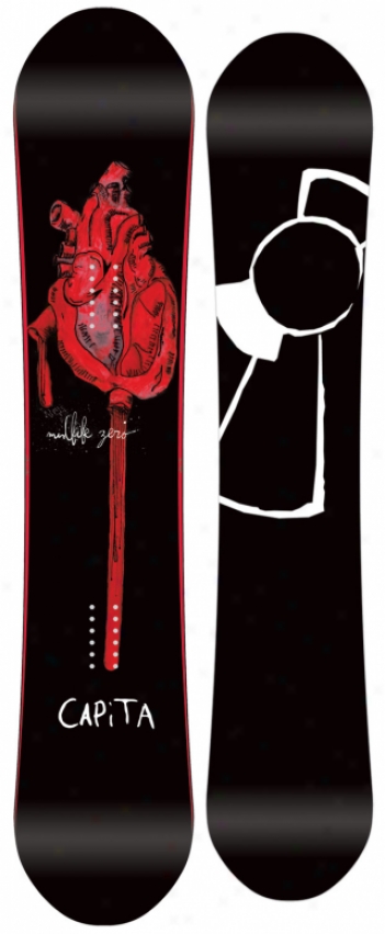 Capita Mid Life Zero Snowboard 158