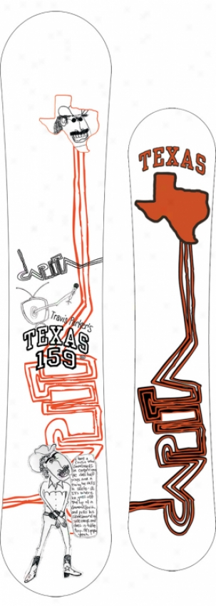 Capita Travis Parker&apos;s Texas Snowboard 159