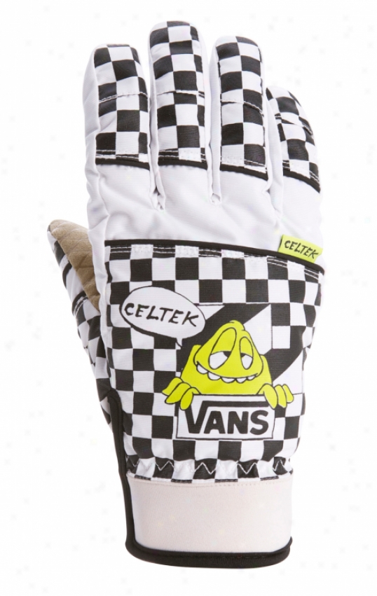 Celtek Vans Snowboard Gloves Checkered