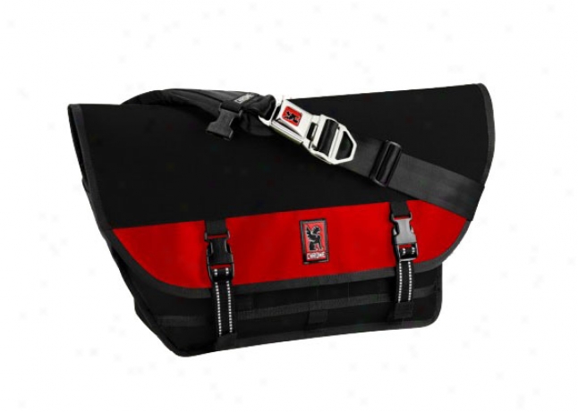 Chrome Inhabitant Messenger Bag Black/red