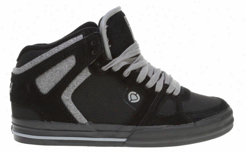 Circa 99 Vulc Skate Shoes Black/ash