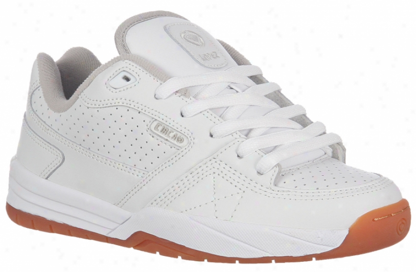 Circa Al202 Junior Skate Shoes White/gum