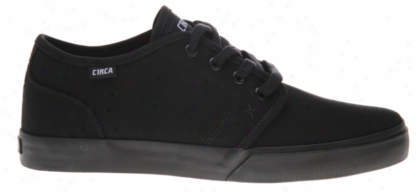 Circa Drifter Skate Shoes Black/nlzck