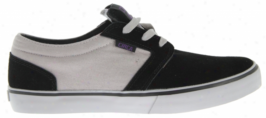 Circa Hesh Skate Shoes Black/ash