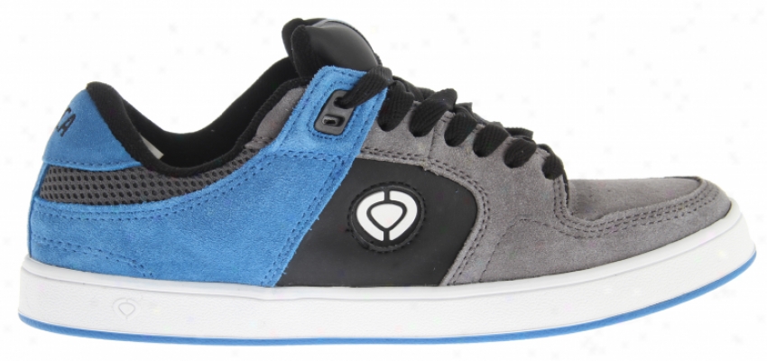 Circa Tave Tt2 Skate Shoes Dark Gull/blue