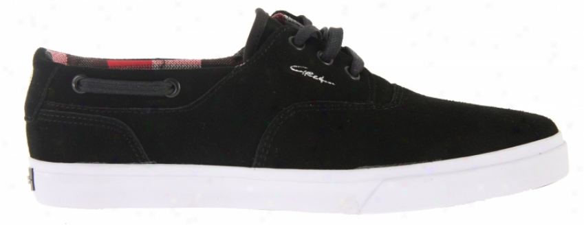 Circa Valeo Skate Shoes Black/whit3